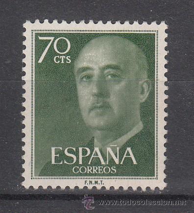 Sellos: espa&ntilde;a 1151 sin charnela, general franco - Foto 1