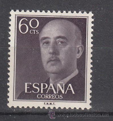 Sellos: espa&ntilde;a 1150 sin charnela, general franco - Foto 1