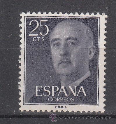Sellos: espa&ntilde;a 1146 sin charnela, general franco - Foto 1