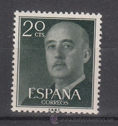 Sellos: espa&ntilde;a 1145 sin charnela, general franco - Foto 1