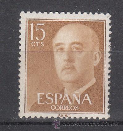 Sellos: espa&ntilde;a 1144 sin charnela, general franco - Foto 1