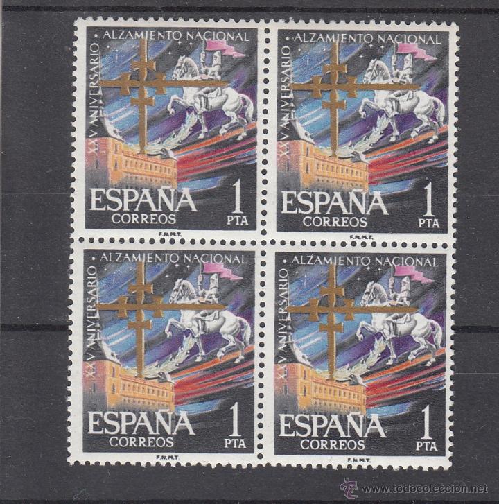 Briefmarken: espa&ntilde;a 1355 en b4 sin charnela, XXV aniv&ordm; alzamiento nacional, alcazar de toledo,