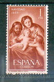 Sellos: NAVIDAD 1959 - Foto 1