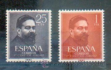 Sellos: ALBENIZ, M&Uacute;SICA, 1320/21 - Foto 1