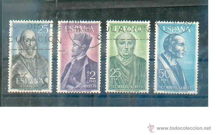 Sellos: PERSONAJES .-- 1705/08 -- SELLOS DE 1966 - Foto 1