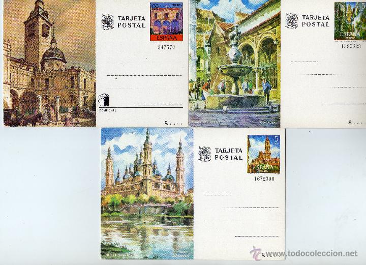 Sellos: ONCE ENTEROS POSTALES DE ESPA&Ntilde;A - Foto 3