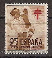 Sellos: ESPA&Ntilde;A SEGUNDO CENTENARIO USD N&ordm; 1105 (0) 25C CASTA&Ntilde;O PROTUBERCULOSOS - Foto 1