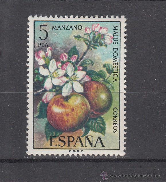 Sellos: espa&ntilde;a 2258 sin charnela, flora, manzano, - Foto 1