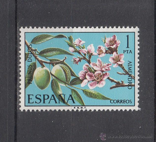 Sellos: espa&ntilde;a 2254 sin charnela, flora, almendro, - Foto 1