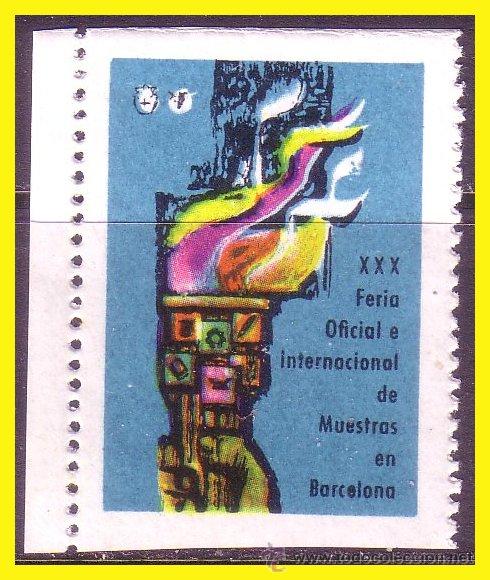 Sellos: VI&Ntilde;ETA   30&ordf; Feria de Muestras de Barcelona * * - Foto 1