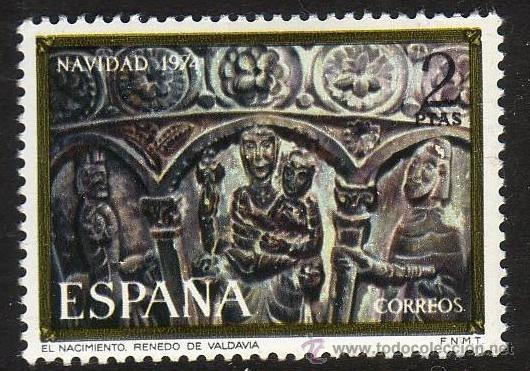 Sellos: Espa&ntilde;a. 1974. Navidad. Edifil 2217 - Foto 1