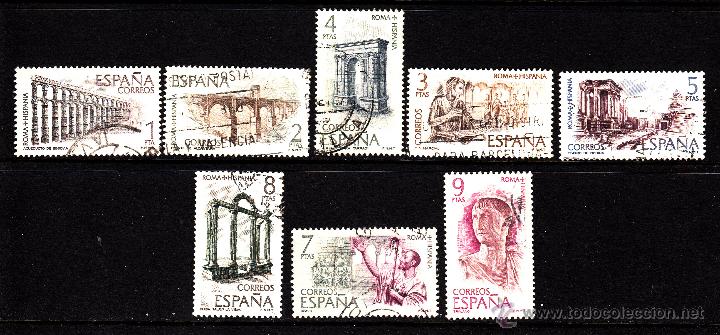 Sellos: ESPA&Ntilde;A 2184/91 - A&Ntilde;O 1974 - ROMA - HISPANIA - Foto 1