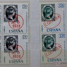 Sellos: ESPAÑA EN BLOQUE DE 4 SELLOS MNH AÑO 1969 EDIFIL 1922 - 1923 SPAIN E1969C