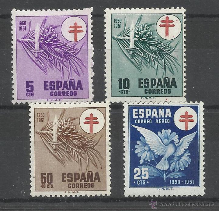 Selos: pro tuberculosos 1950 nuevos** serie completa
