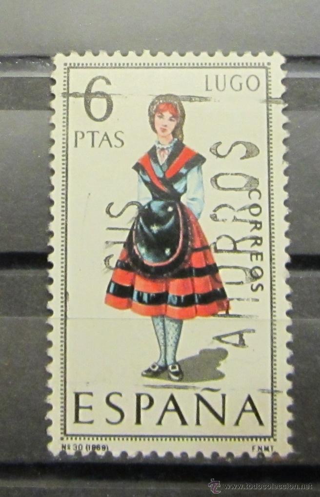 Sellos: LUGO. TRAJES T&Iacute;PICOS ESPA&Ntilde;OLES - Foto 1