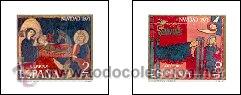 Sellos: ESPA&Ntilde;A 1971 (2061-2062) NAVIDAD (NUEVO) - Foto 1