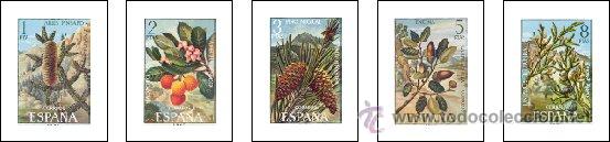 Sellos: ESPA&Ntilde;A 1972 (2085-2089) FLORA (NUEVO) - Foto 1