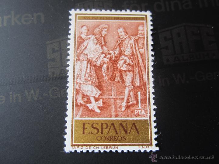 Sellos: 1959. III cent&ordm; del tratado Paz de los Pirineos. edifil 1249