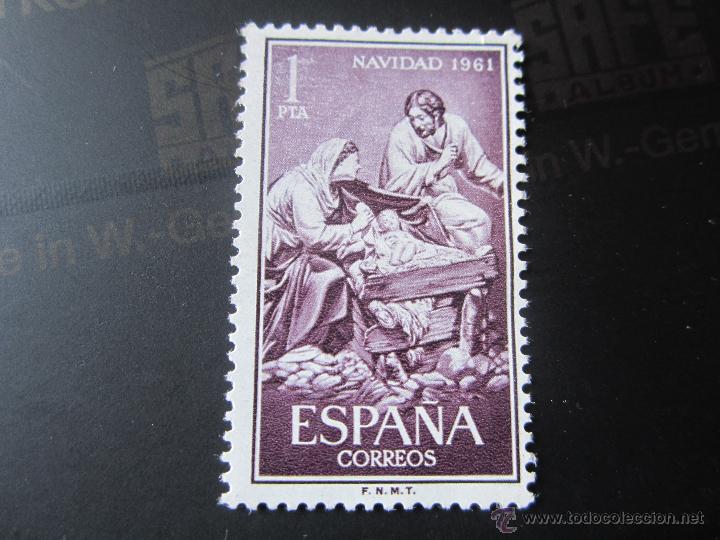 Sellos: 1961. Navidad. edifil 1400 - Foto 1