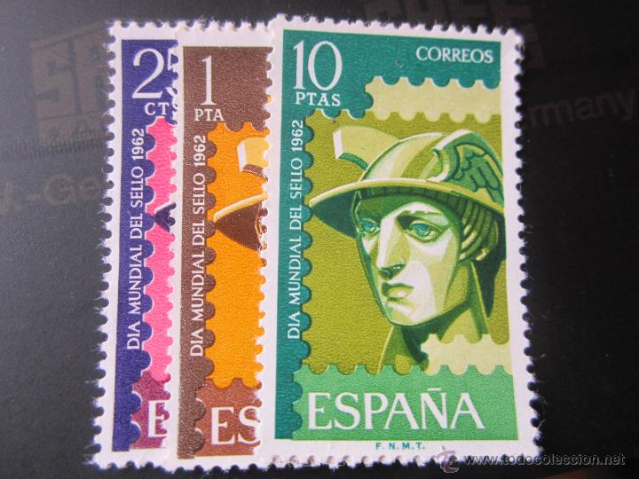 Timbres: 1962. dia mundial del sello. edifil 1431/1433