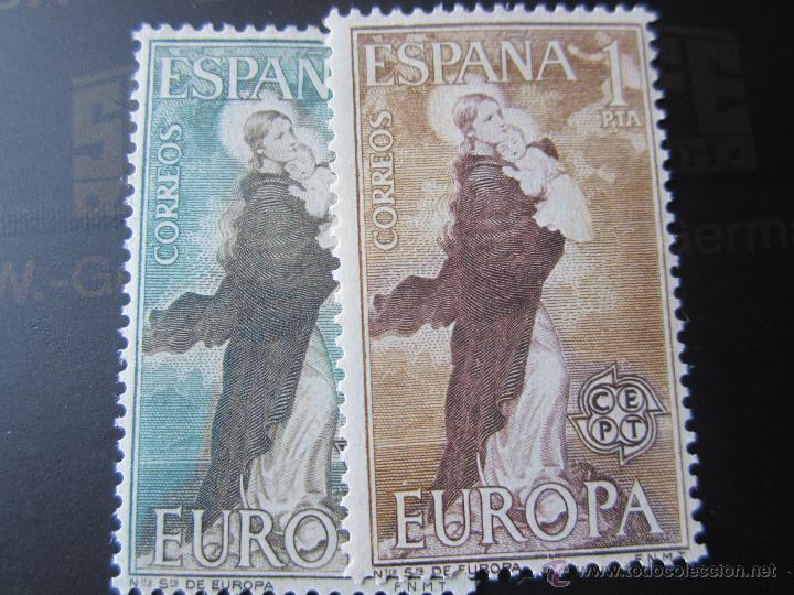 Sellos: 1963. Europa CEPT. edifil 1519/1520