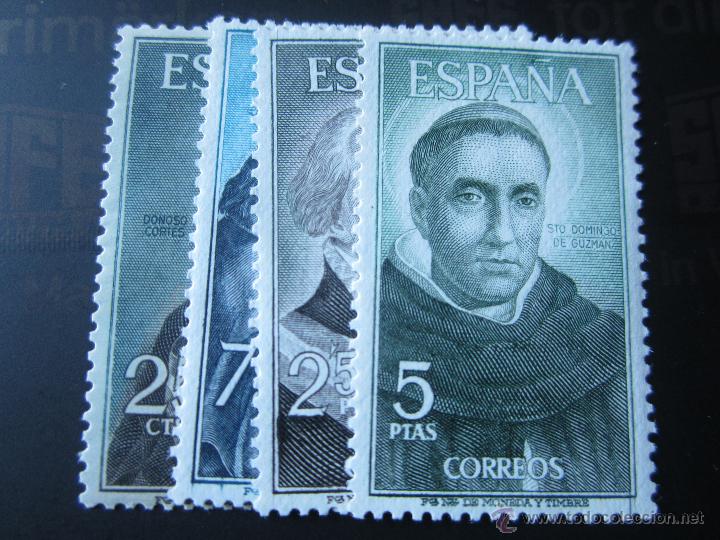 Sellos: 1965. Personajes Espa&ntilde;oles. Edifil 1653/56
