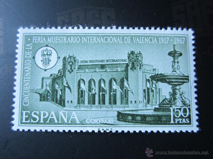 Sellos: 1967. L aniv&ordm; de la feria muestrario internacional de Valencia. edifil 1797