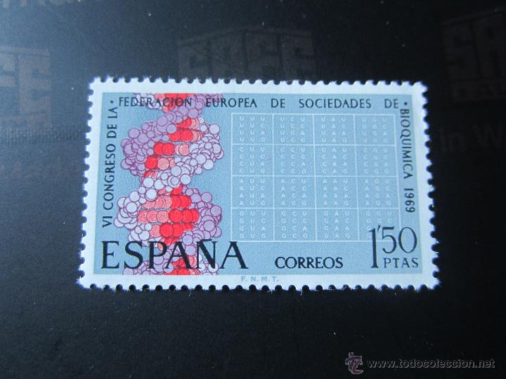 Sellos: 1969. VI congreso europeo de Bioquimica. Edifil 1920