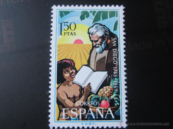 Timbres: 1969. II cent. de la fundaci&oacute;n de san Diego California. Edifil 1932