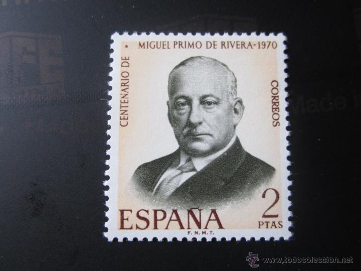 Timbres: 1970. Cent. del nacimiento de M. Primo de Rivera. edifil 1976