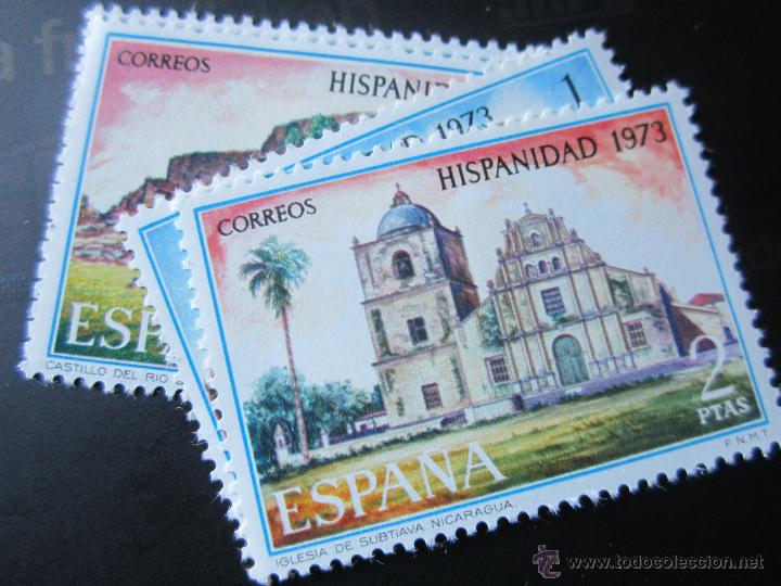 Stamps: 1973. Hispanidad, Nicaragua. Edifil 2154/57