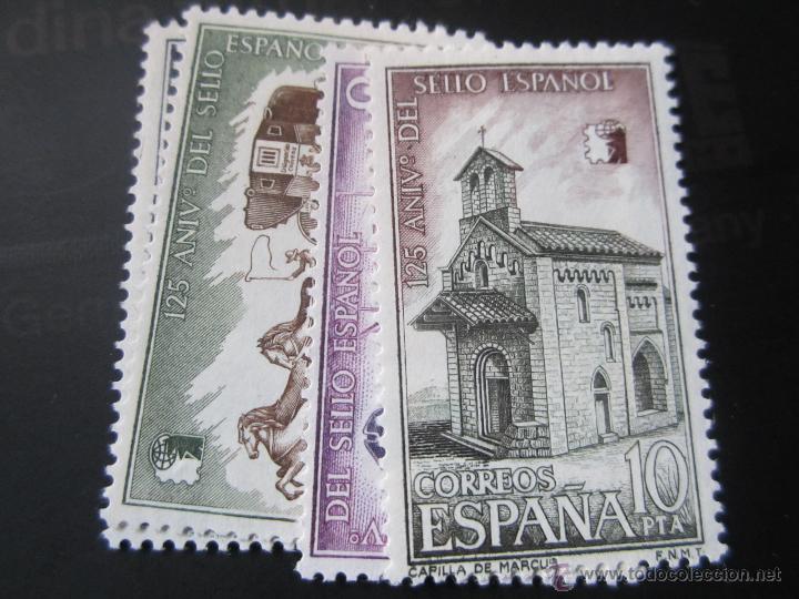 Stamps: 1974. 125 aniv.&ordm; del sello Espa&ntilde;ol. Edifil 2232/35