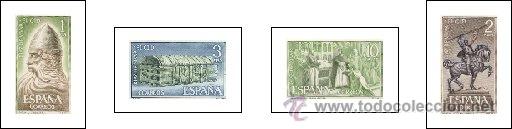 Sellos: A&Ntilde;O 1962 (1444-1447) EL CID (NUEVO) - Foto 1