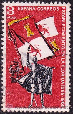 Sellos: EDIFIL 1674 IV C&ordm; FUNDACION SAN AGUSTIN DE LA FLORIDA-1965