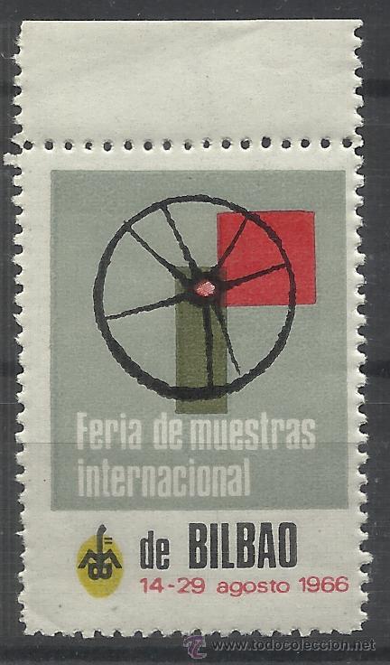 Sellos: feria muestras internacional bilbao 1966 nuevo** - Foto 1