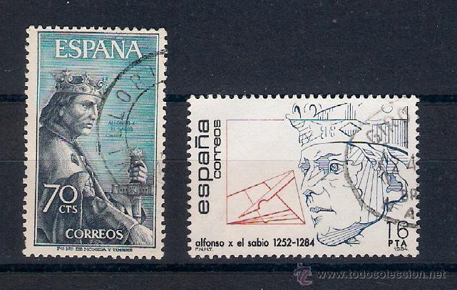 Sellos: alfonso x el sabio y el ajedrez. espa&ntilde;a - Foto 1