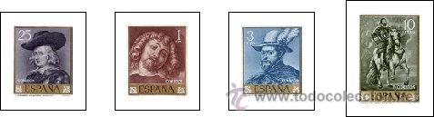 Sellos: A&Ntilde;O 1962 (1434-1437) RUBENS (NUEVO) - Foto 1