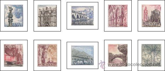 Sellos: A&Ntilde;O 1965 (1643-1652) TURISMO (NUEVO) - Foto 1