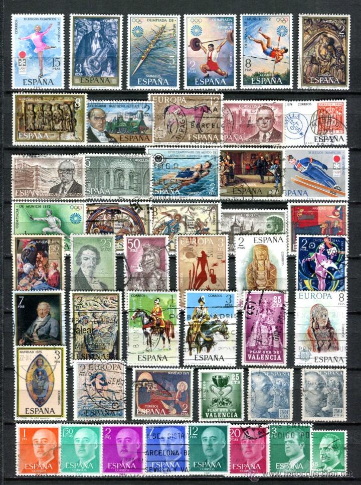 Sellos: Lote sellos de Espa&ntilde;a - Foto 1