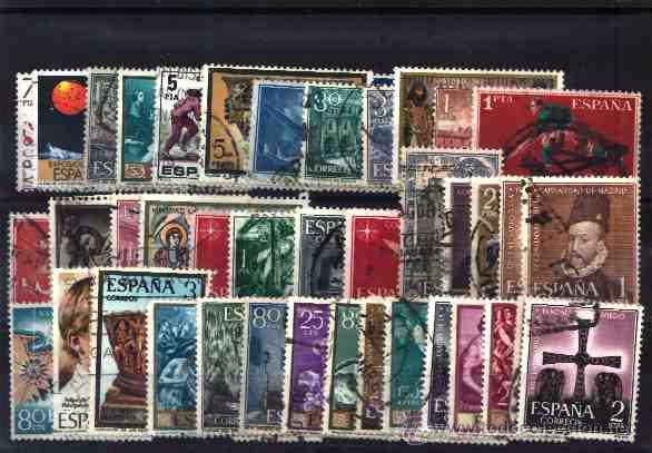 Sellos: ESPA&Ntilde;A, 50 USADOS Y DIFERENTES, 631 - Foto 1