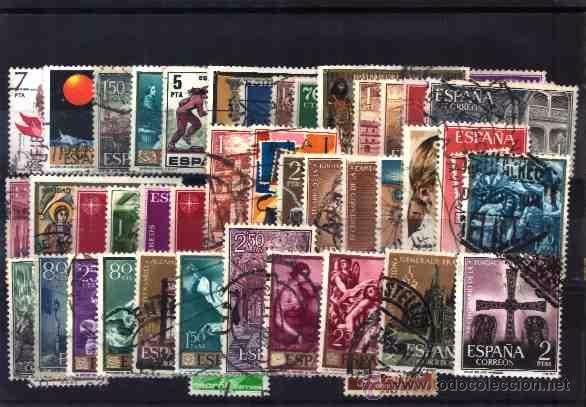 Sellos: ESPA&Ntilde;A, 50 USADOS Y DIFERENTES, 637 - Foto 1