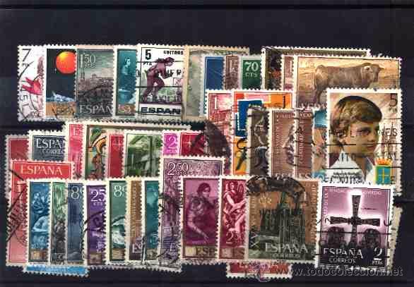 Sellos: ESPA&Ntilde;A, 50 USADOS Y DIFERENTES, 638 - Foto 1