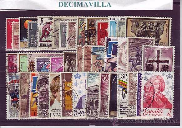 Sellos: ESPA&Ntilde;A, 50 USADOS Y DIFERENTES, 666 - Foto 1