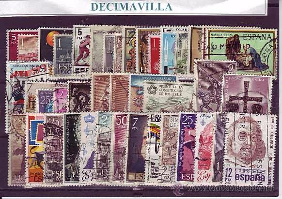 Sellos: ESPA&Ntilde;A, 50 USADOS Y DIFERENTES, 667 - Foto 1