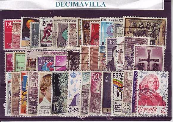 Sellos: ESPA&Ntilde;A, 50 USADOS Y DIFERENTES, 668 - Foto 1