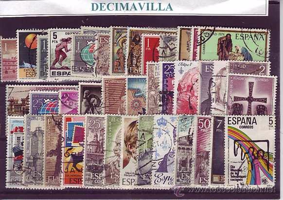 Sellos: ESPA&Ntilde;A, 50 USADOS Y DIFERENTES, 670 - Foto 1