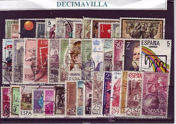 Sellos: ESPA&Ntilde;A, 50 USADOS Y DIFERENTES, 676 - Foto 1