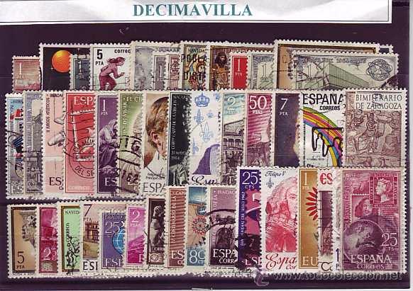 Sellos: ESPA&Ntilde;A, 50 USADOS Y DIFERENTES, 678 - Foto 1