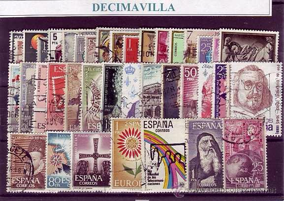 Sellos: ESPA&Ntilde;A, 50 USADOS Y DIFERENTES, 679 - Foto 1