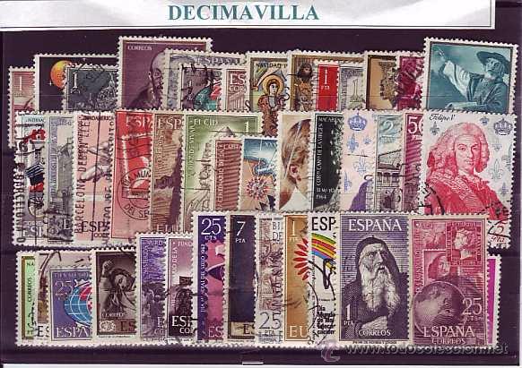 Sellos: ESPA&Ntilde;A, 50 USADOS Y DIFERENTES, 684 - Foto 1